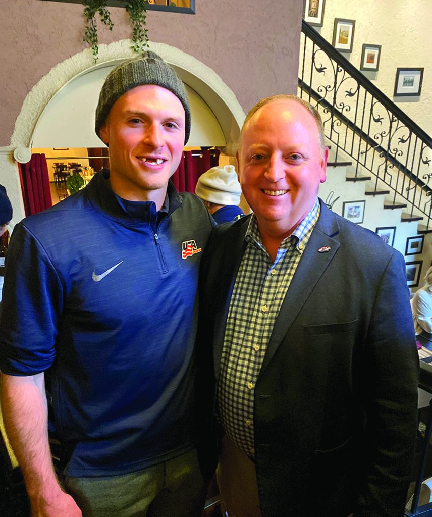Pat Kelleher ’92 and Sam Lafferty ’18